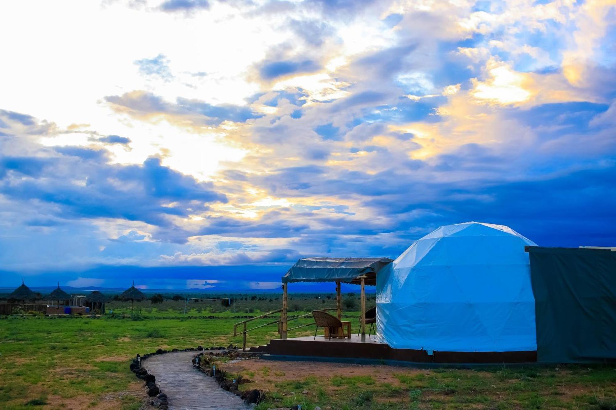 Amanya 1-Bed Leopard Tent Amboseli Extérieur photo