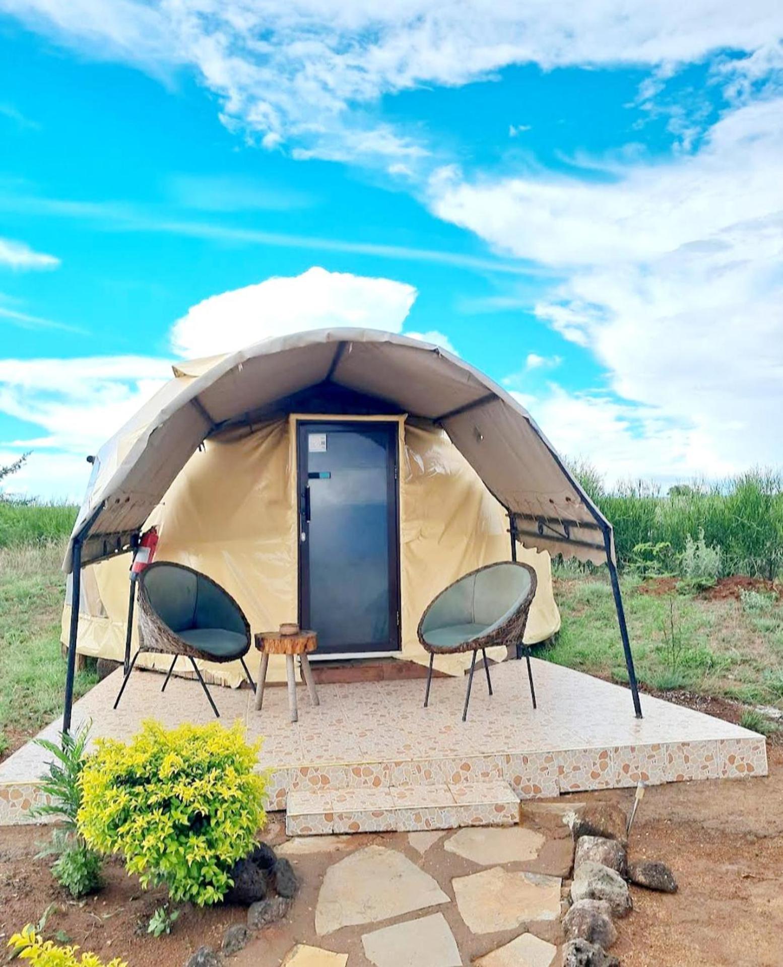 Amanya 1-Bed Leopard Tent Amboseli Extérieur photo